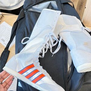 Adidas calf lace sneaker